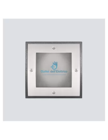 Augenti 9200C/ 1U1.VS.00 Recessed wall spotlight ceiling G9 hsg ip65 25w 250v glass sat.bi